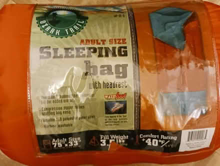 Photo of free Adult Sleeping Bag (West Village by 10 Downing St) #1