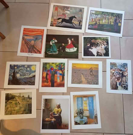 Photo of free Fine art mini posters (Bicester OX26) #1