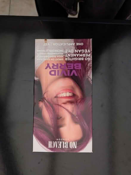 Photo of free "Bleach" vivid berry hair dye (Dover CT15) #1