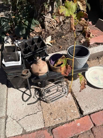 Photo of free Plastic planters (Berkeley) #1
