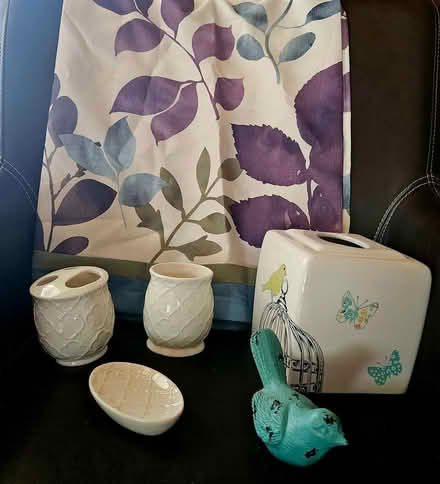 Photo of free 6 PC. Ceramic bathroom set (Eden area) #1