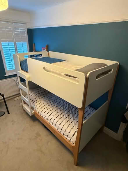 Photo of free Linus Bunk Bed + 2 IKEA Mattresses (East Dulwich, SE22) #3