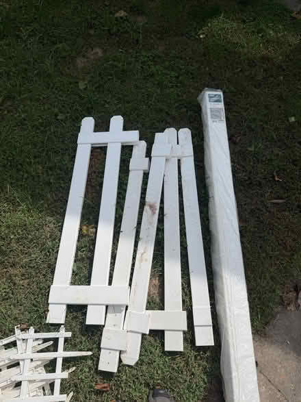 Photo of free Plastic fence post and pieces (Philadelphia/South Jersey) #2