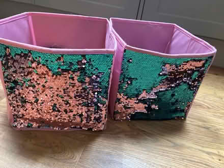 Photo of free 2 x sequinned storage + fidgets (Blackheath Standard, SE7) #1