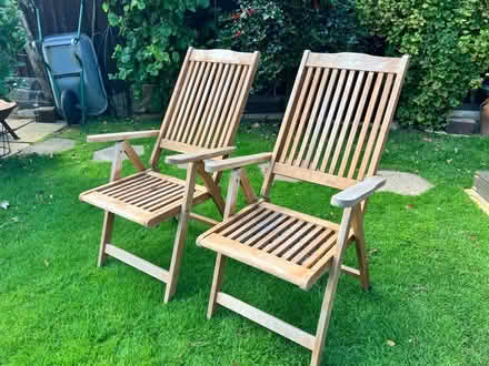 Photo of free Reclining garden chairs (North Otley. LS21.) #4