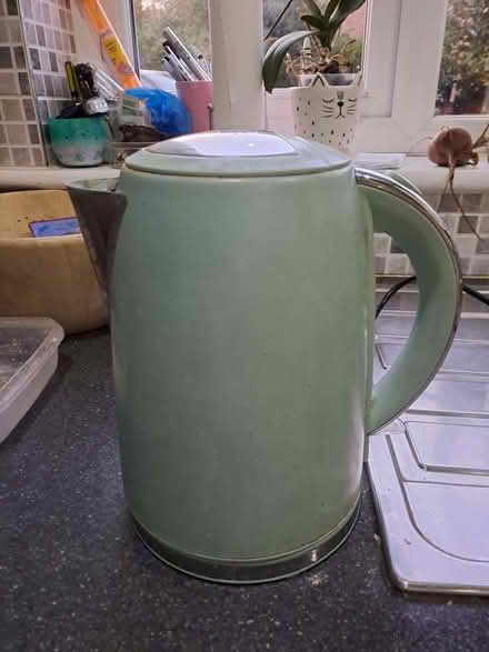 Photo of free Sage green kettle (London Rd, HW HP11) #1