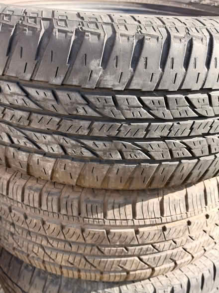 Photo of free 5 x Yokohama 265/60 R18 110H tyres (CV11 6 Horestone Grange) #3