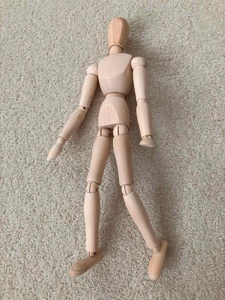 Photo of free Artist lay figure (approx 30cm) (Strawberry Hill TW2) #1