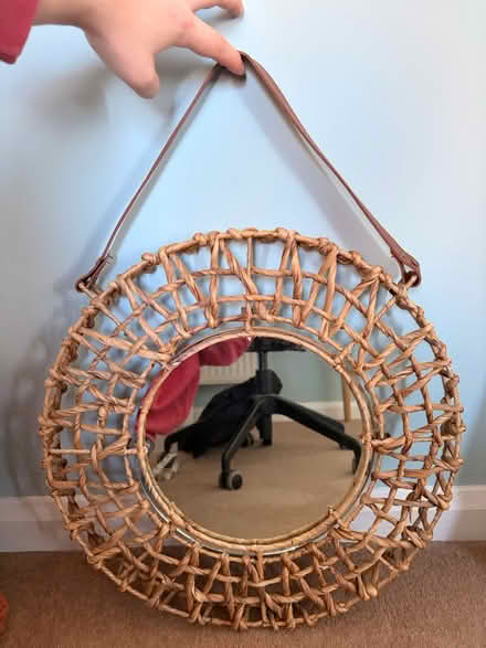 Photo of free Wicker Mirror (Catcliffe S60) #2