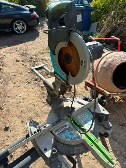 Photo of free Chop saw (evolution) and bench (Colt Hill RG29) #2