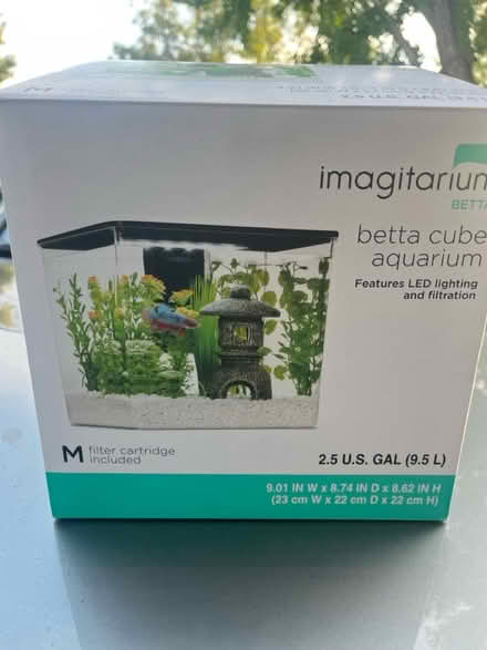 Photo of free Betta cube aquarium (East End Alameda) #1
