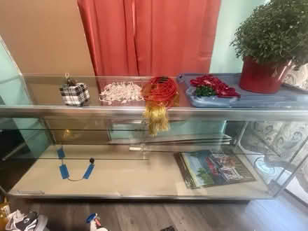 Photo of free Glass display cabinet (Troy NY) #1