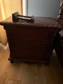 Photo of free king-size bedroom set (Aldie, VA) #3