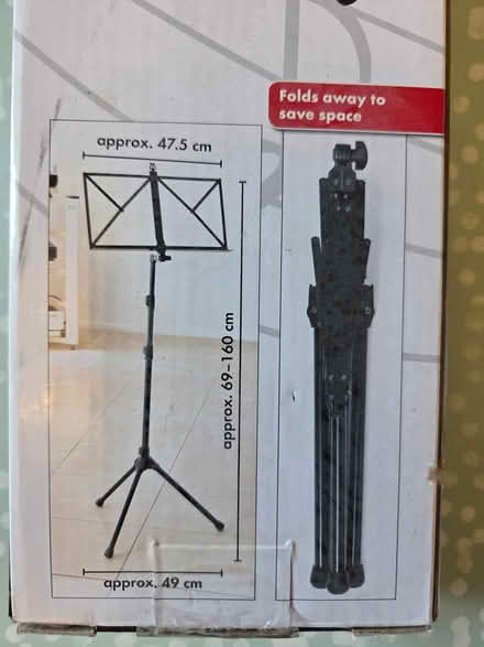 Photo of free Music stand (Failsworth M35) #1