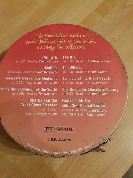 Photo of free Roald Dahl CD set (Nascot Wood WD24) #2