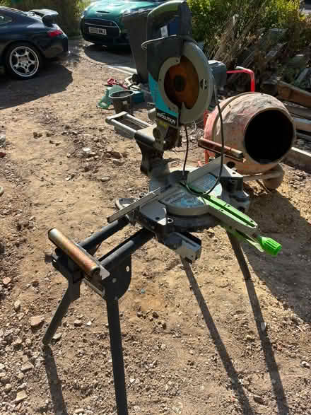 Photo of free Chop saw (evolution) and bench (Colt Hill RG29) #1