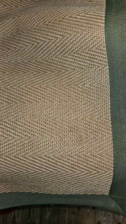 Photo of free Large natural rug (Somercotes, Alfreton DE55) #1
