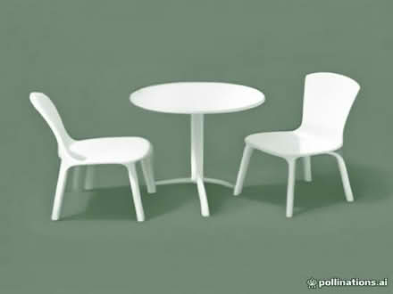 Photo of free White Plastic Garden Furniture (Weston in Gordano BS20) #1