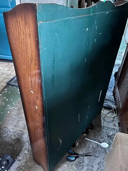 Photo of free Dark wood small bookcase (Kennington, Oxford, OX1) #2