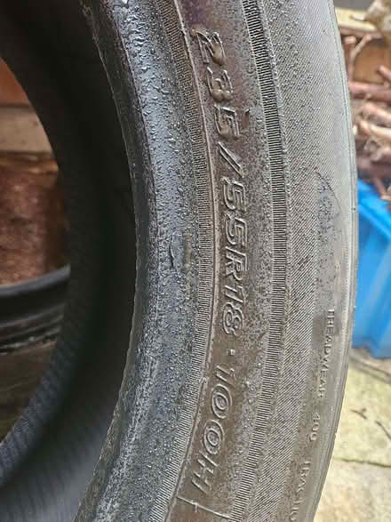 Photo of free 2 x R18 tyres (Radford Semele CV31) #3