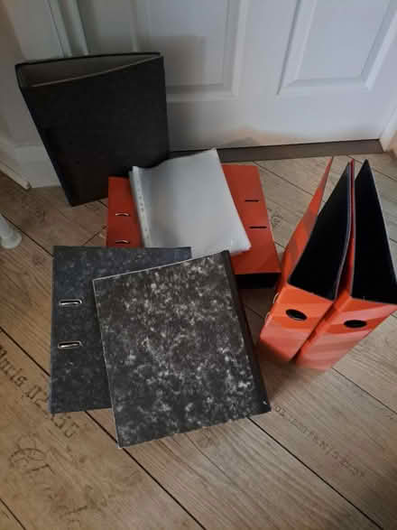 Photo of free Lever Arch Folders & Plastic Slvs (Crofton Park, Brockley) #3