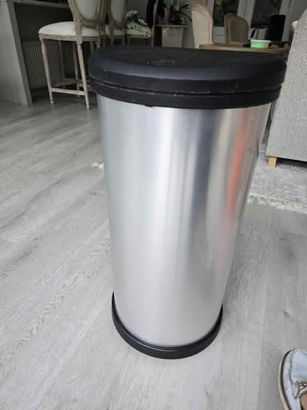 Photo of free Brushed steel kitchen bin (SW15) #1