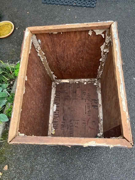 Photo of free Vintage tea chest (Nr Bridport DT6) #3