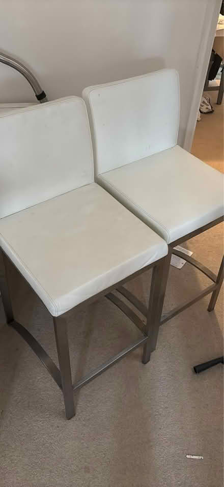 Photo of free 2 bar stools (Fleet GU52) #1
