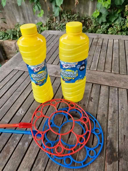Photo of free Bubble solution and wands (Great Baddow CM2) #1