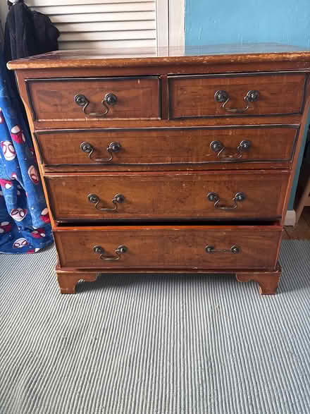 Photo of free Small chest of drawers (Emerson’s green) #1