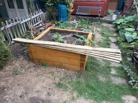 Photo of free Five 2400mm x 150mm Feather edge fence boards (Tolworth KT6) #1