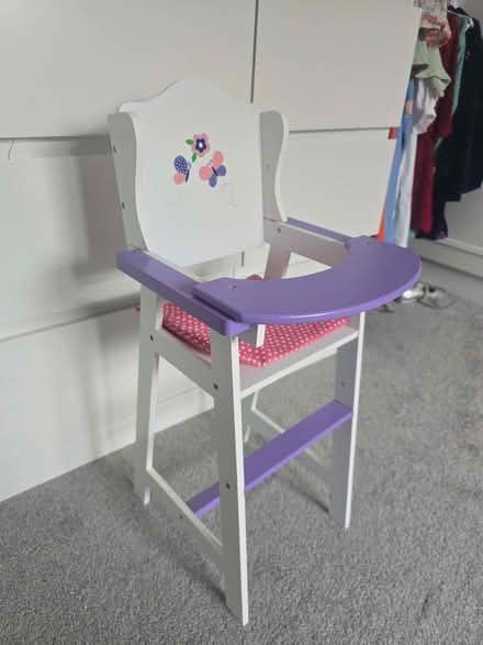 Photo of free Doll's high chair (Cutteslowe OX2) #2