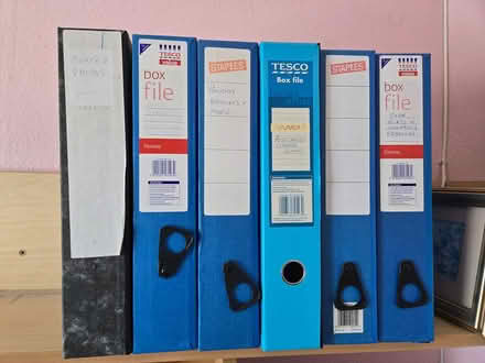 Photo of free 6 x box files (Copnor PO3) #1