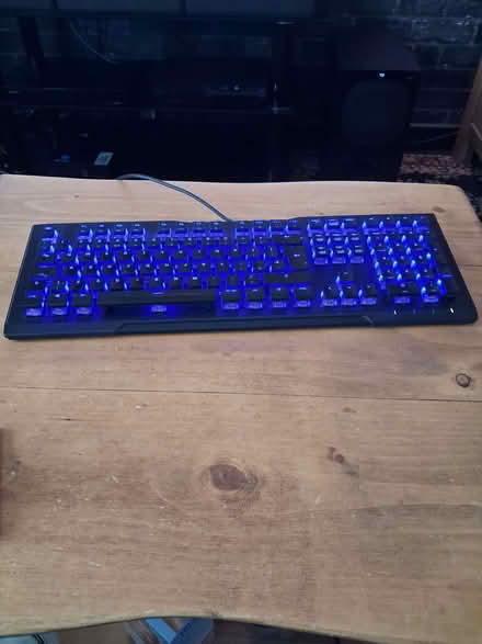 Photo of free Illuminated gaming keyboard (Biggar ML12) #1