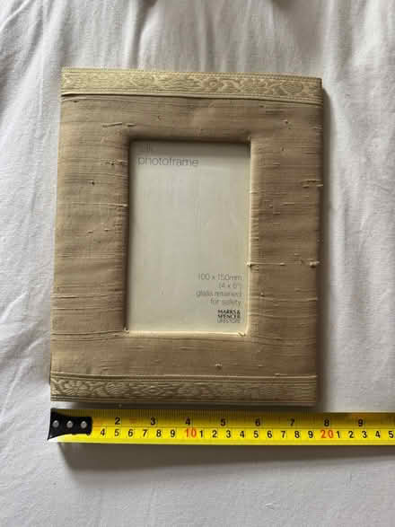 Photo of free m&s silk photo frame (marden TN12) #1
