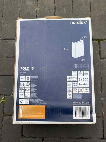 Photo of free Nordlux Fold 15 Outdoor Wall Light (St Albans AL4) #2
