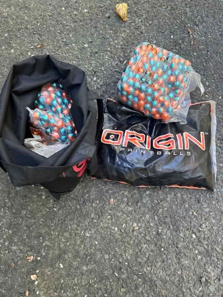 Photo of free Bags of paint balls (New Fairfield) #1