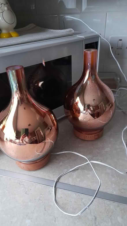 Photo of free 2 x multi coloured lamps (St. Albans) #2