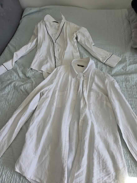 Photo of free 2x ladies white shirt sz 14 (Woodend SK9) #1