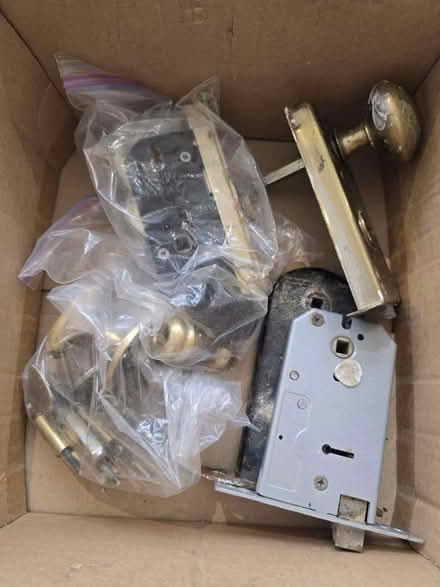 Photo of free Assorted brass handles and locks (SW15) #2
