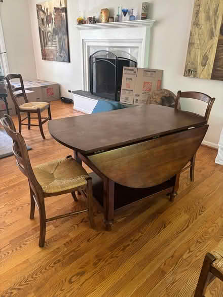 Photo of free Kitchen table with 4 chairs (Northbrook, IL) #1