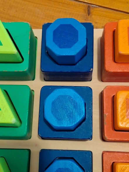 Photo of free Melissa and Doug wooden shape sorter toy (Surrey Heath GU16) #2