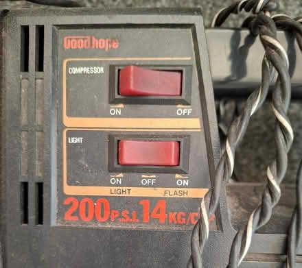 Photo of free Tyre Inflator with light. Used (Mickleover DE3) #3