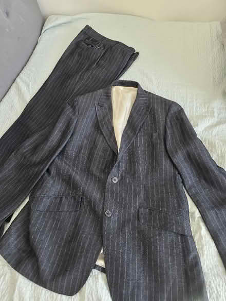 Photo of free Men pin stripe suit 36L (Woodend SK9) #1