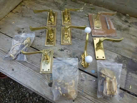 Photo of free Assorted brass handles, etc (Rattray PH10) #1