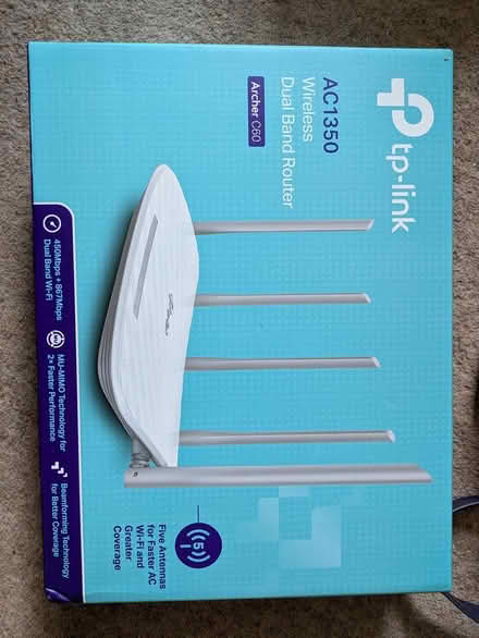 Photo of free TP-link router, unused in box (East Greenwich) #1