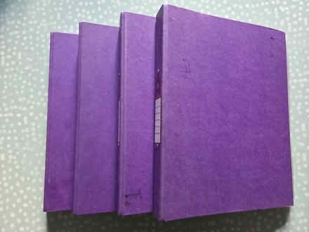 Photo of free A4 ring binders with pockets (Failsworth M35) #3
