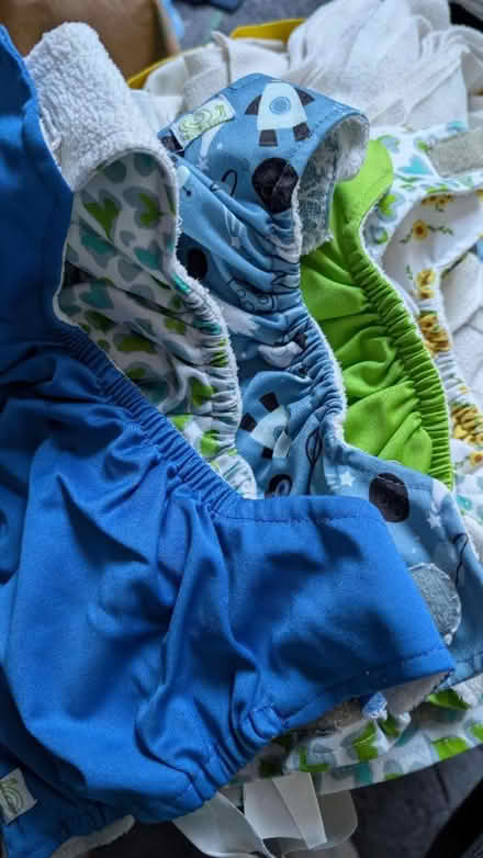 Photo of free Newborn size reusable nappy wraps (Heaton Mersey SK4) #1
