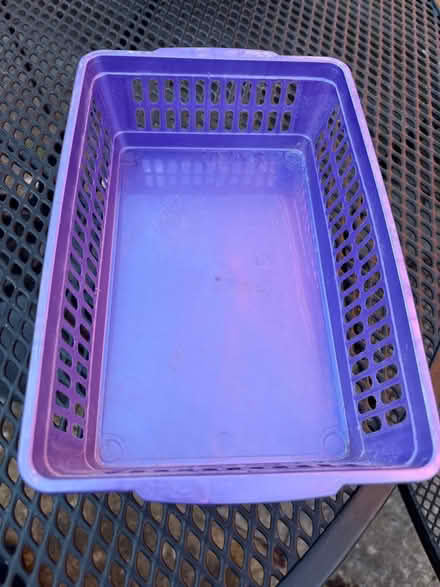 Photo of free Purple Plastic box (Hucclecote GL3) #1