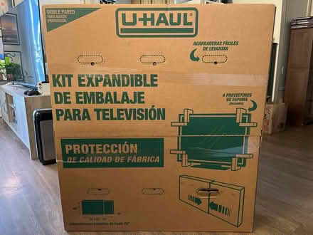 Photo of free U-Haul Television Moving Box (College Glen) #1